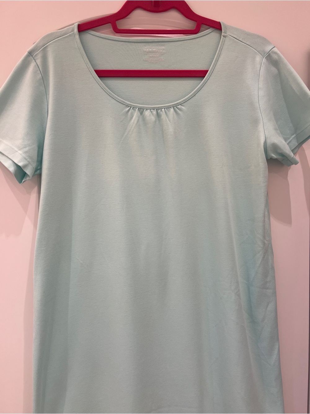 L.L. Bean Mint Green 100% Supima Cotton Nightgown — Very Soft and Cozy
